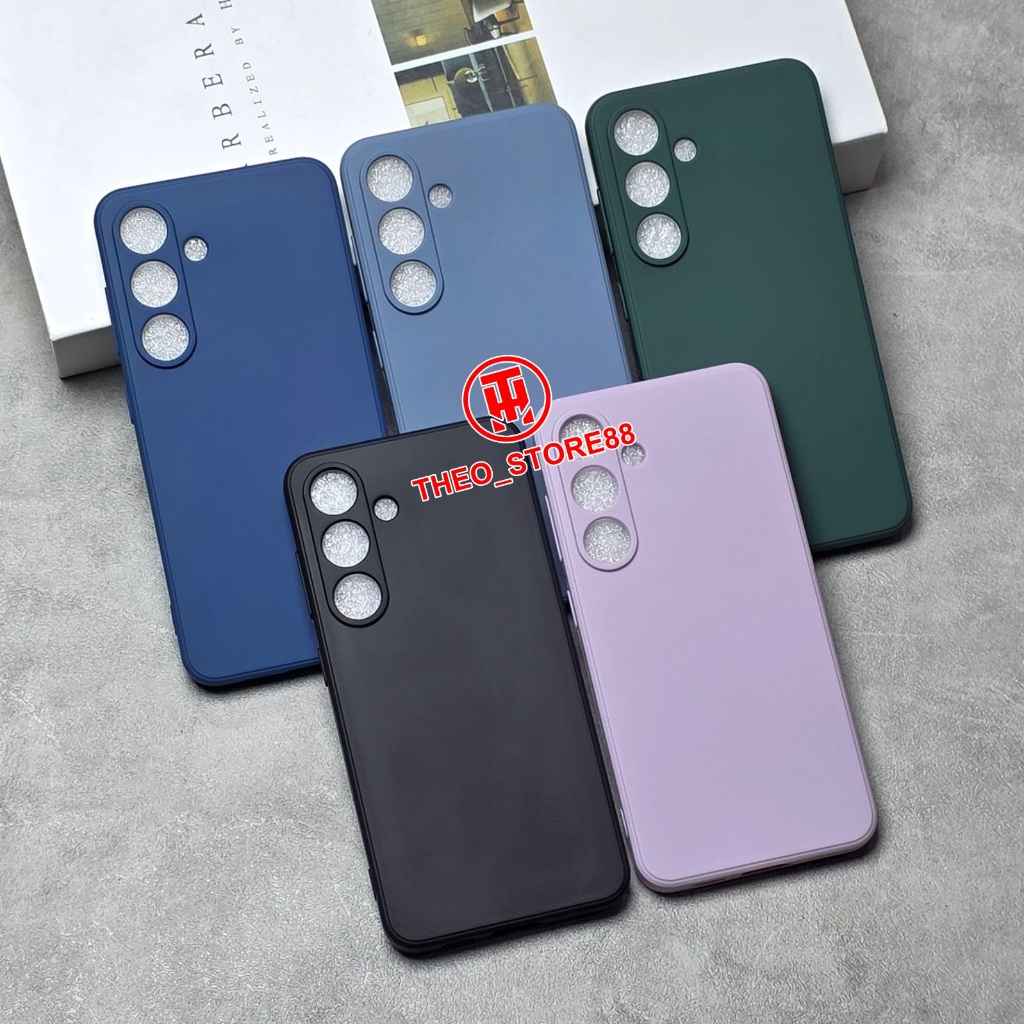 SAMSUNG A26 CASE MACAROON SQUARE EDGE CASE LIQUID EDGE SAMSUNG A26