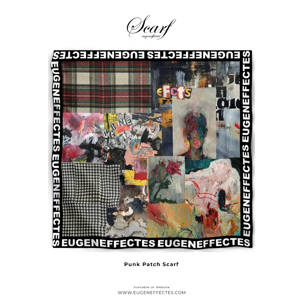 Eugene ผ้าพันคอ Punk