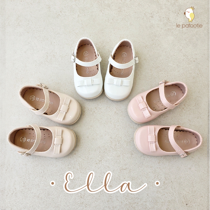LE PATOOTIE Walker Shoes รองเท้าเด็กผู้หญิง (1-3 ปี) - Ella Flatshoes