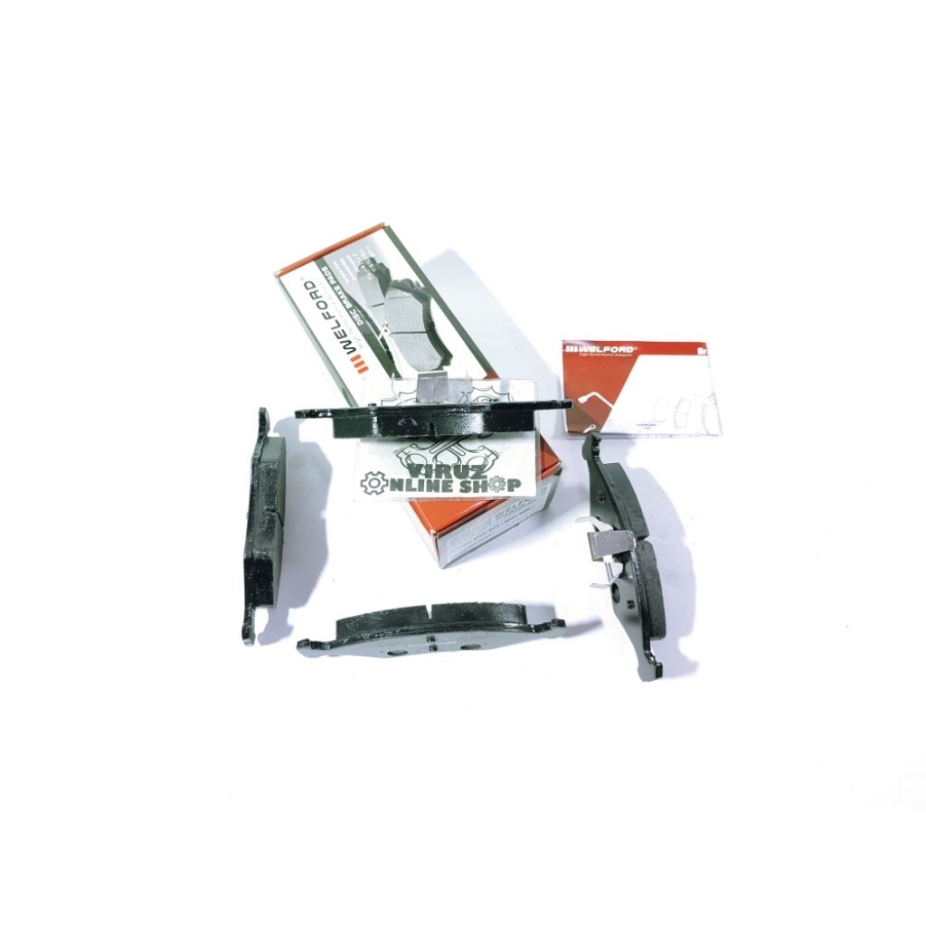 TIMOR SOHC DOHC FRONT BRAKE PAD PART OK2.Y333.23.สําหรับ 1 ชุด