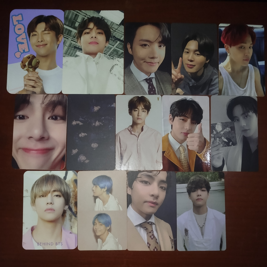 BTS Bangtan Album Official Namjoon Taehyung Jhope Jimin PC Photocard