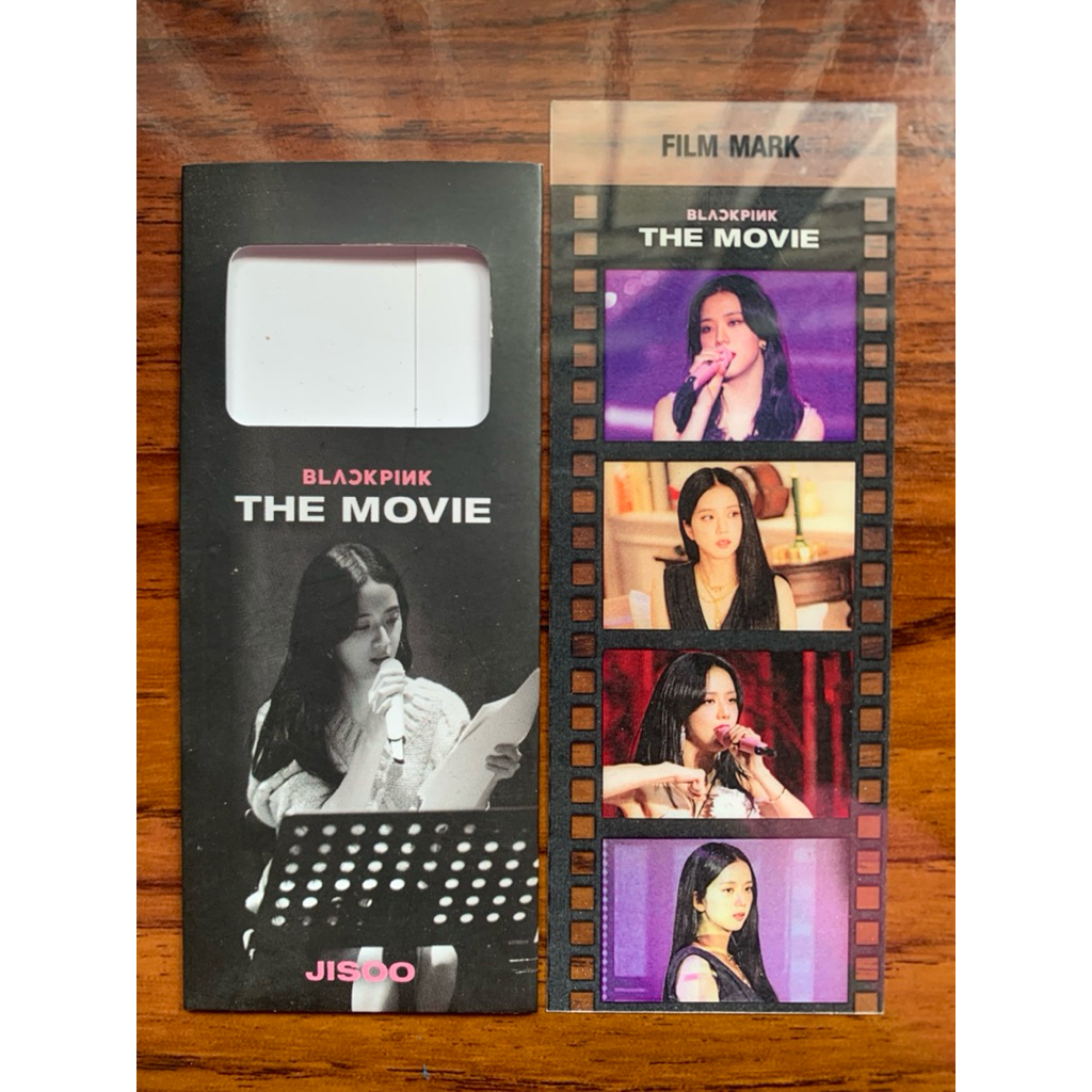 FILM MARK TICKET JISOO BLACKPINK THE MOVIE | FILM MARK JISOO BLACKPINK THE MOVIE CGV TICKET