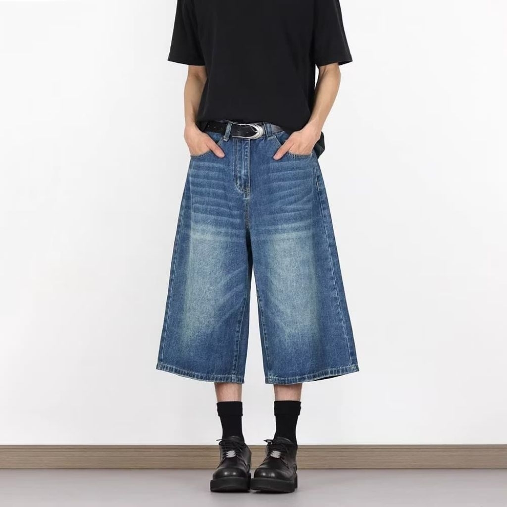 [UNISEX] กางเกงขาสั้น Jorts Baggy Jorts Jumbo