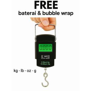 Portable Scale 50kg Timbangan Gantung Digital 50 kg Kotak  Hook