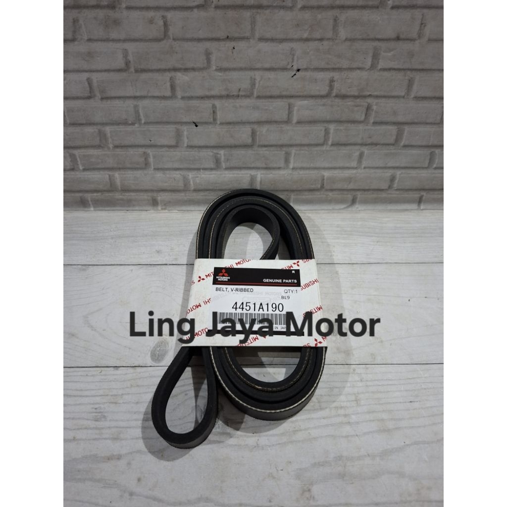 MITSUBISHI L300 ดีเซล EURO 4 P/STEERING 4451A190 ORIGINAL CAR RADIATOR FAN BELT