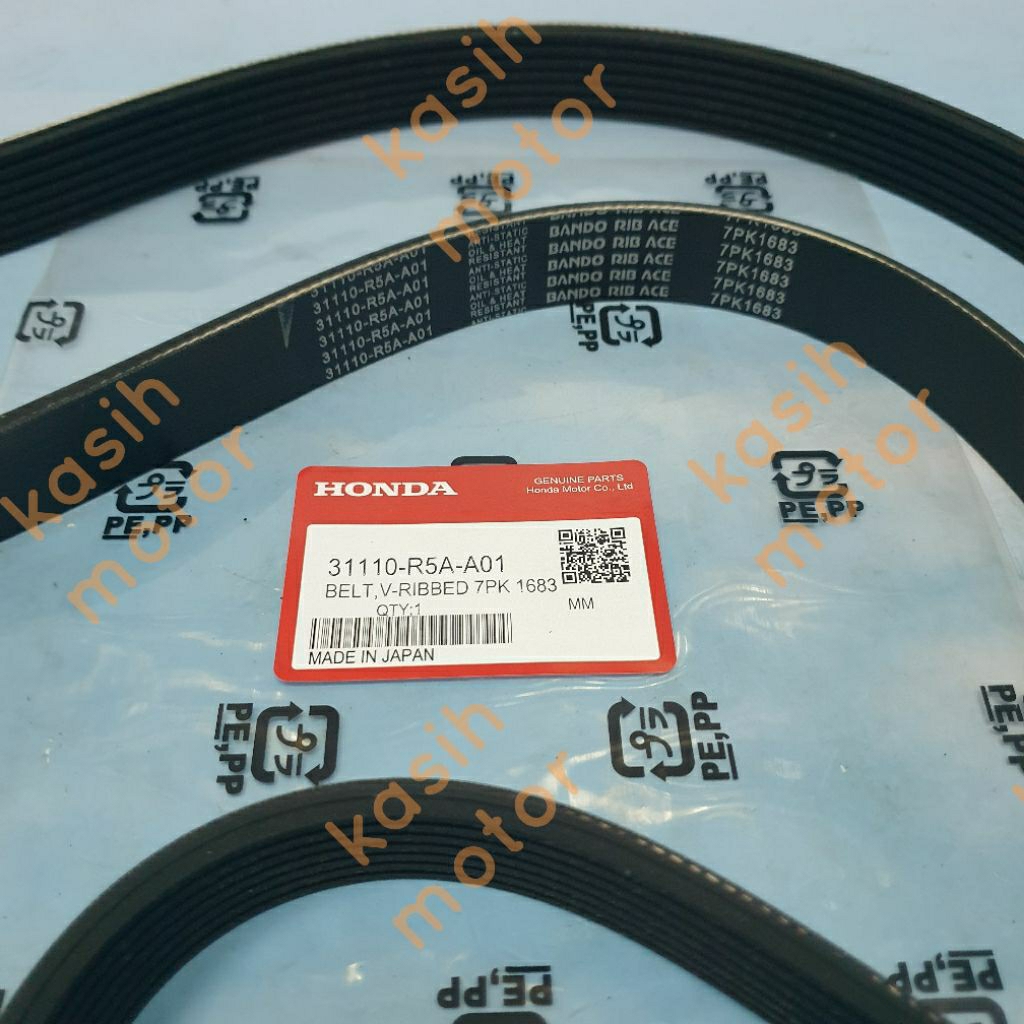 FAN BELT VAN BELT FAN BELT 7PK1683 7PK 1683 CRV GEN 4 GEN4 2.400CC ORIGINAL JAPAN