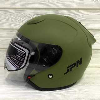 helm JPN GALAXY HIJAU DOFF 100% ORIGINAL SNI TERLARIS Motorcycle BIsa COD