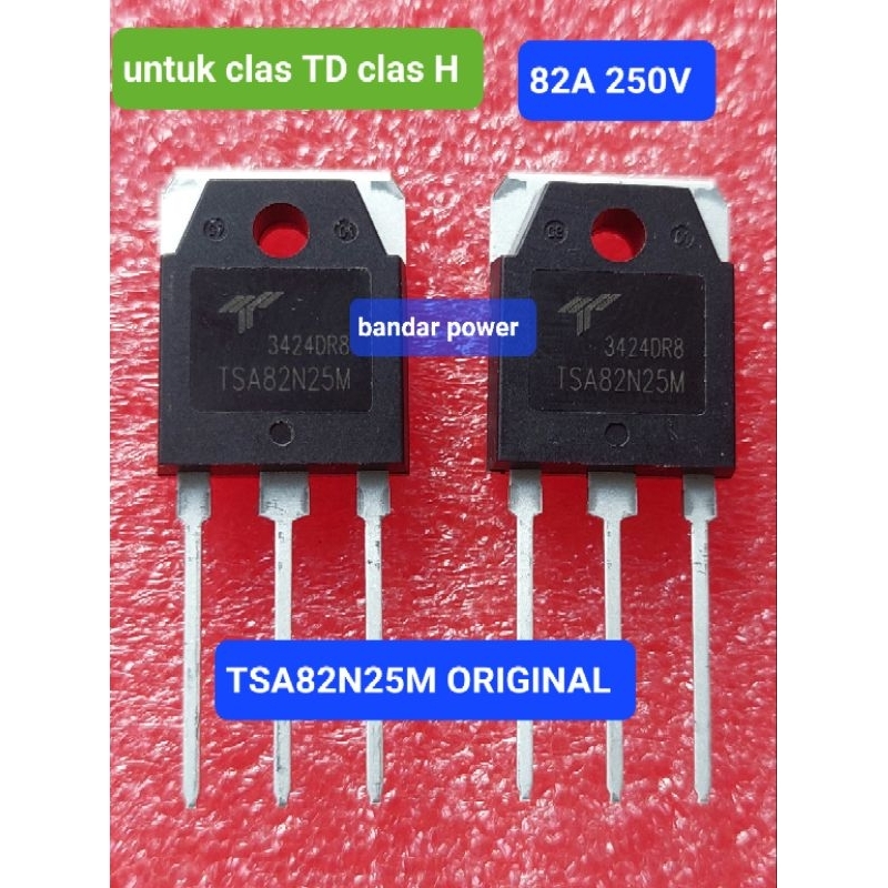 TSA 82N25M mosfet ฮีทซิงค์ดั้งเดิม T0-3P
