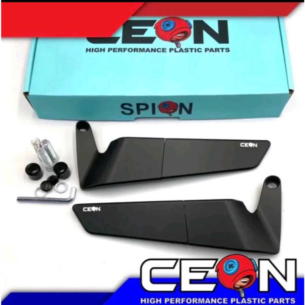 Winglet Mirror ยี่ห้อ Ceon & CBD V1/V3/Small Universal BEning Glass Beat และ Vario, Mio, Aero, Pcx, 