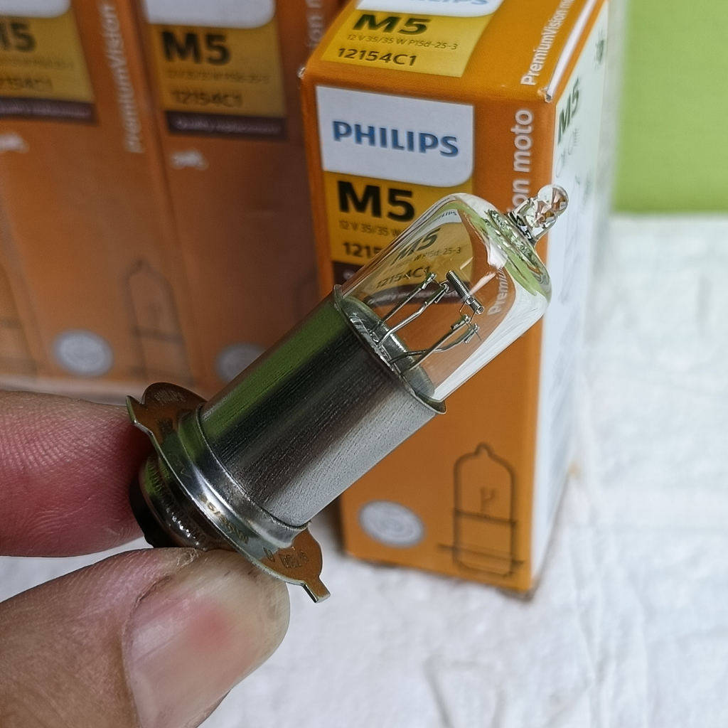 Philips M5 หลอดไฟหน้า 3 ฟุต SUPRA X100 TIGER GL PRO BEST QUALITY