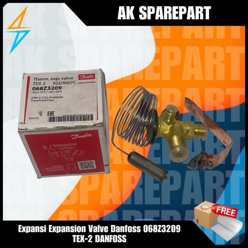 วาล์วขยาย Danfoss TEX 2 TEX2 068Z3209 TEX-2 DANFOSS