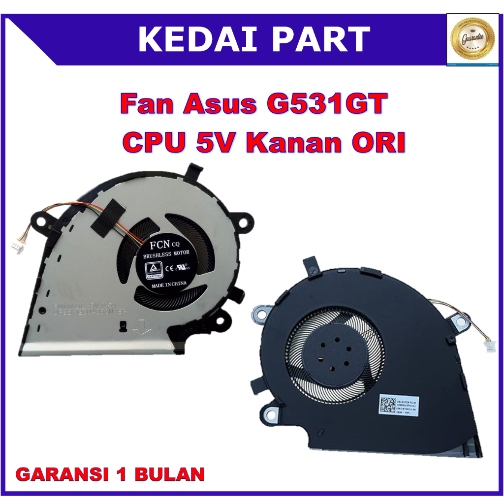 พัดลม Asus ROG Strix G531GT G531 G712LWS G731 G731G G731GV G732GV G732LW GL731GT GL731GU G712LW CPU 