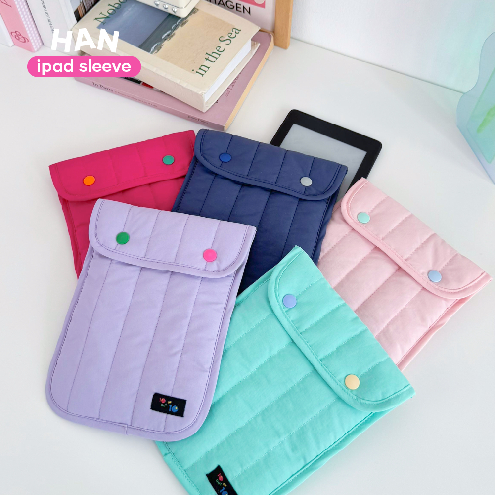 ปลอกแท็บเล็ต | ปลอกไอแพด | ปลอกไอแพดโปร | ปลอกไอแพดแอร์ | ปลอกแขน Ipad Mini | ปลอกจุดพร้อมปุ่ม - ชุดฮัน