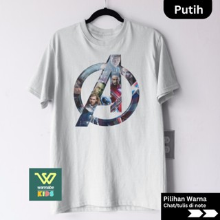 SUP3RH3RO M4RVEL AVENGERS LOGO เสื้อยืดเด็ก | ชุดเด็ก | ไม่จํากัดเพศ เสื้อยืดพรีเมี่ยมสําหรับเด็กอาย
