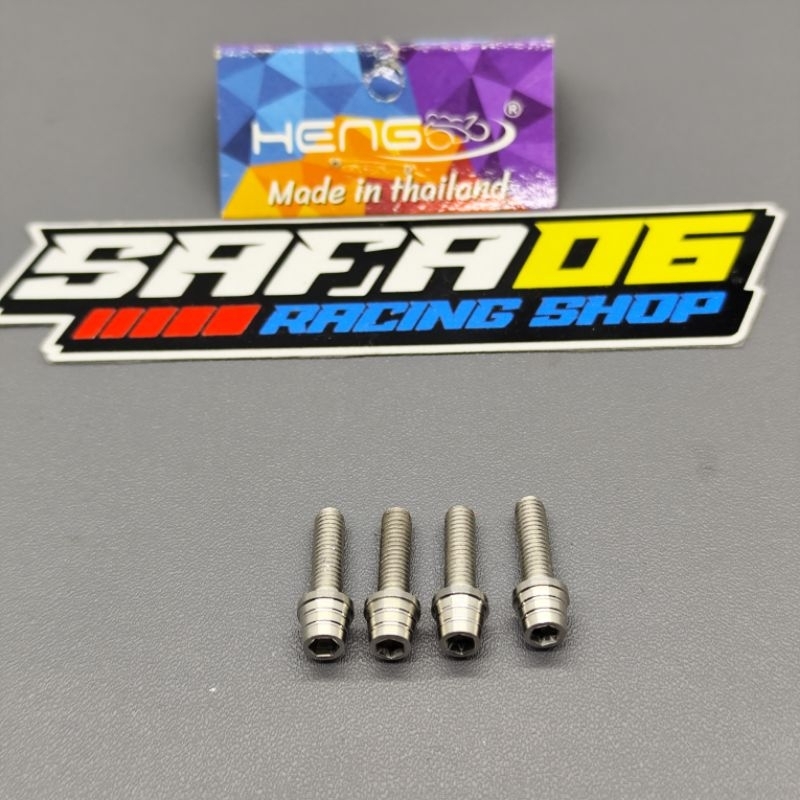PROBOLT 6/M4 BOLT 1.5CM LENGTH STAINLESS CONICAL MODEL ORIGINAL HENG THAILAND