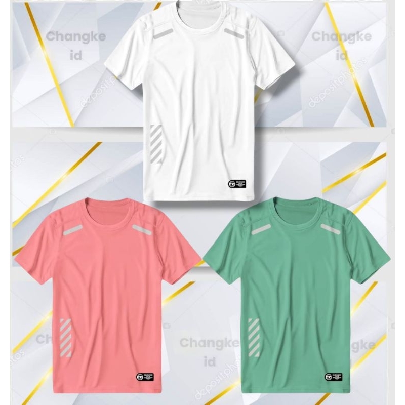 ใหม่ล่าสุดผู้ชายและผู้หญิงกีฬา SLIM FIT GYM SHIRTS SHORT-SLEEVED FITNESS SHIRTS PLAIN SPORTS SHIRTS 