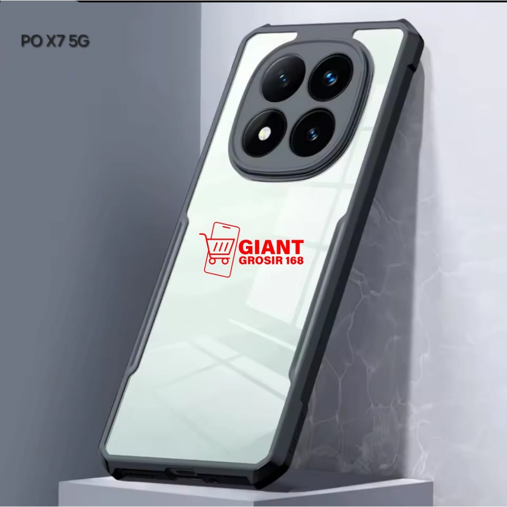 POCO X7 5G CASE ARMOR FUSION SHOCKPROOF TRANSPARENT CASE POCO X7 5G