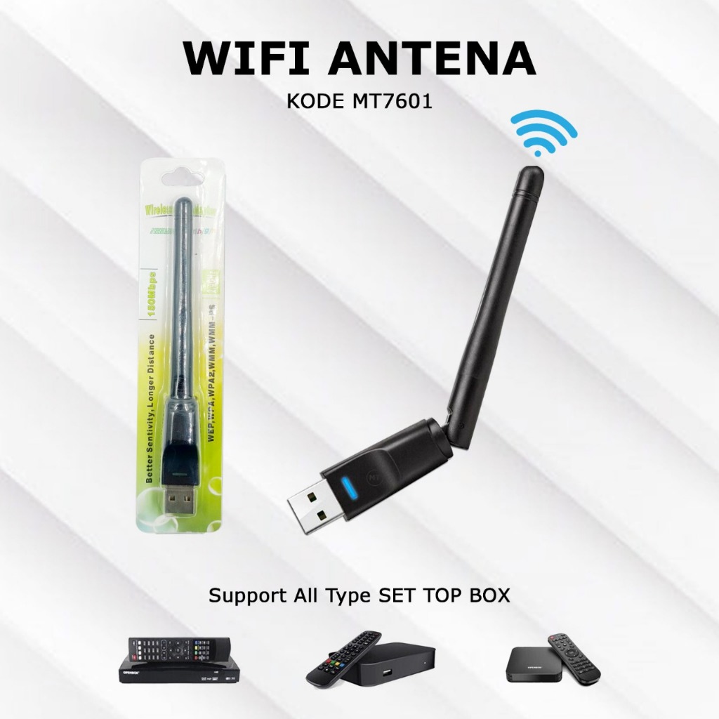 USB WIFI DONGLE / USB DONGLE WIFI SET TOP BOX MT7601 Set Top Box DVB T2 / USB WIFI PC / USB WIFI LAP