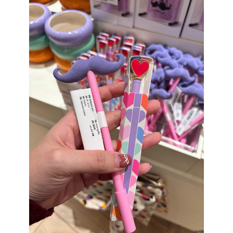 FLYING TIGER - ปากกา Heart & Mostache