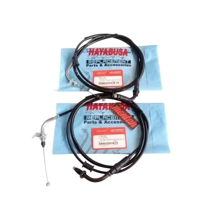 ชุดสายเคเบิลแก๊ส A AND B TOP BOTTOM ใหม่ SCOOPY FI ESP 2021 และ ABOVE K2F