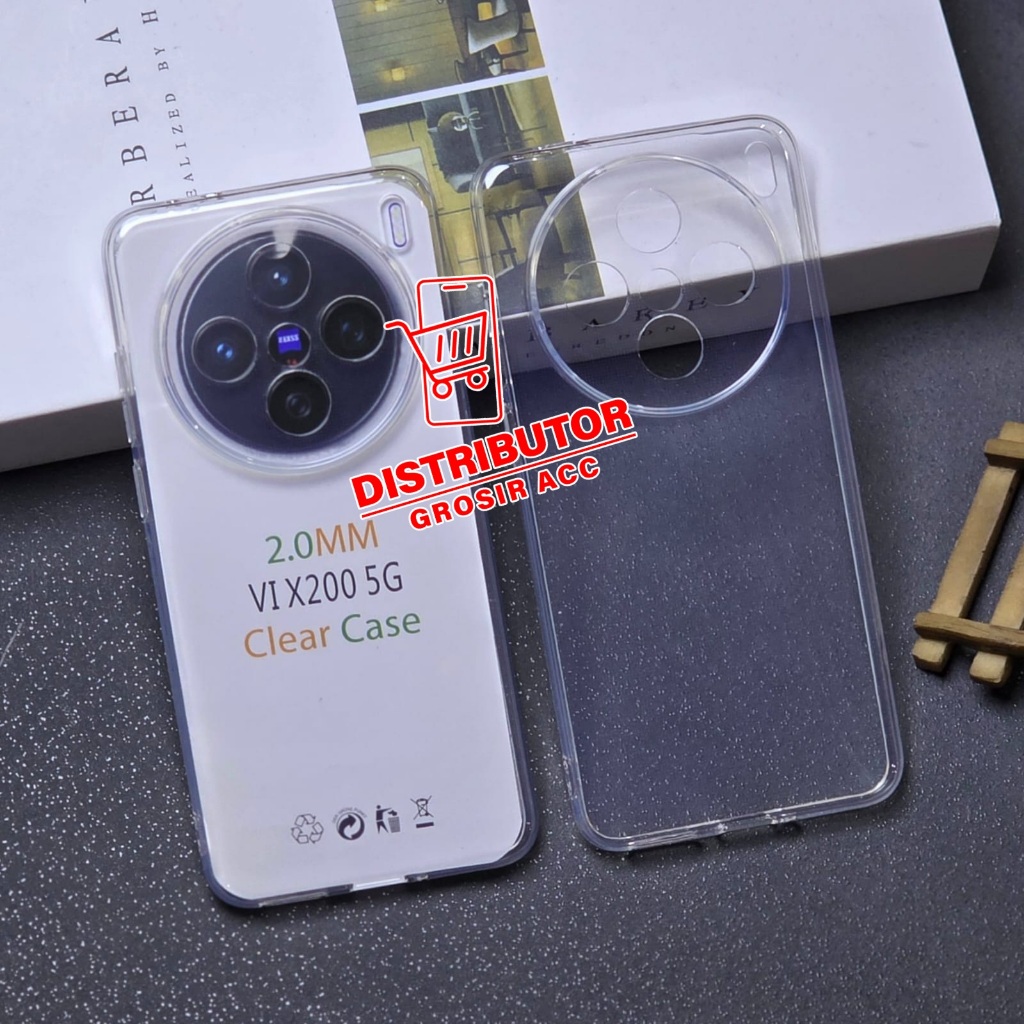 CLEAR CASE 2.0MM PREMIUM CLEAR CASE VIVO X200 VIVO X200 PRO CH-01