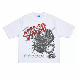 Kaos Sense Boxy Fit Tshirt - Baju Kaos Skena Distro Oversize Outfit Pria dan Wanita-30s
