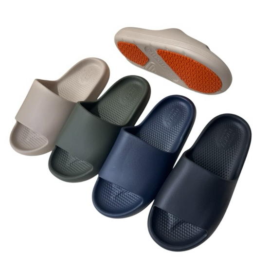 LUOFU Eva Rubber Jelly Kokop Sandals Orange Base E6242M [F]