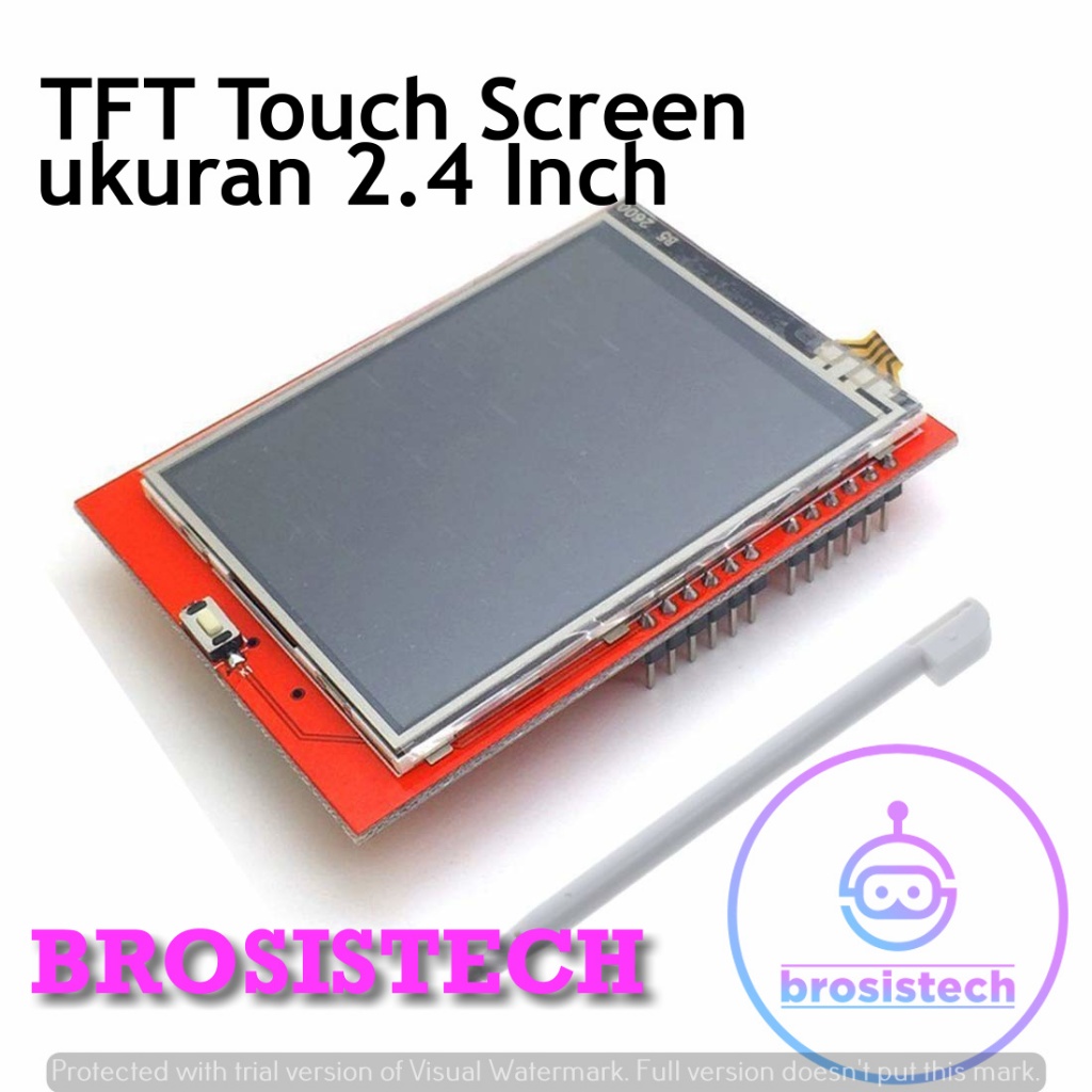 TFT LCD หน้าจอสัมผัสโล่จอแสดงผล TFT หน้าจอสัมผัส 2.4 นิ้ว TFT LCD Touch
