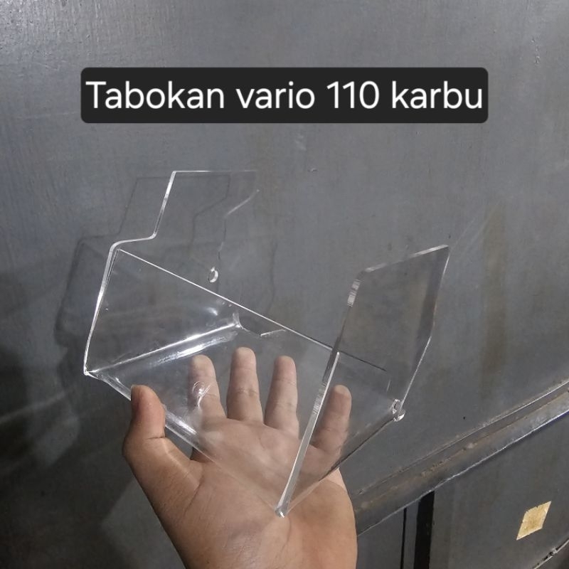 Tabokan vario 110 คาร์บูเรเตอร์ vario 110 techno gen1 อะคริลิคใส 3 มม. 4 มม. พร้อมสลักเกลียว