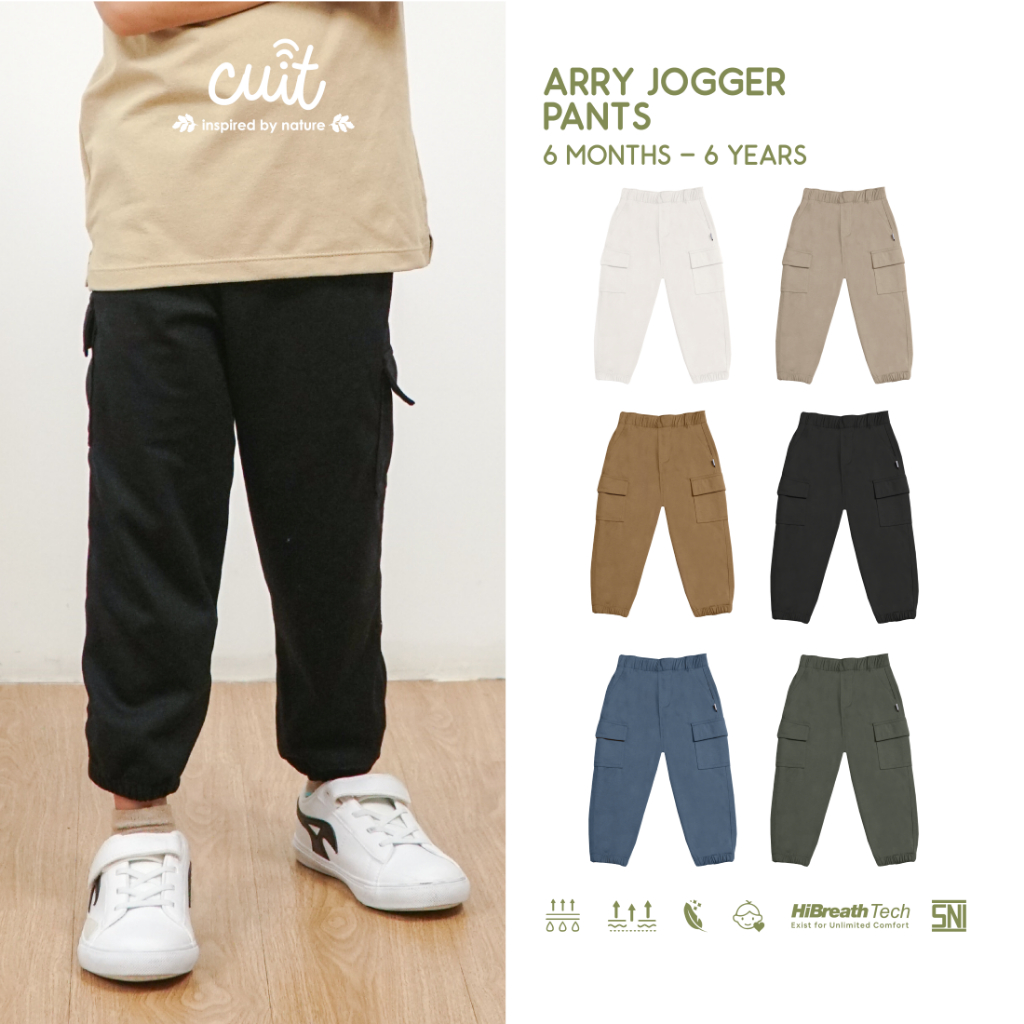 CUIT Arry กางเกงจ็อกเกอร์ Cotton Spandex 6 เดือน - 6 ปี