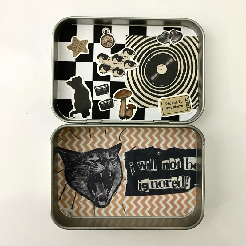 MINI TIN WALLET // MINI TIN CASE // MINI BOX WALLET