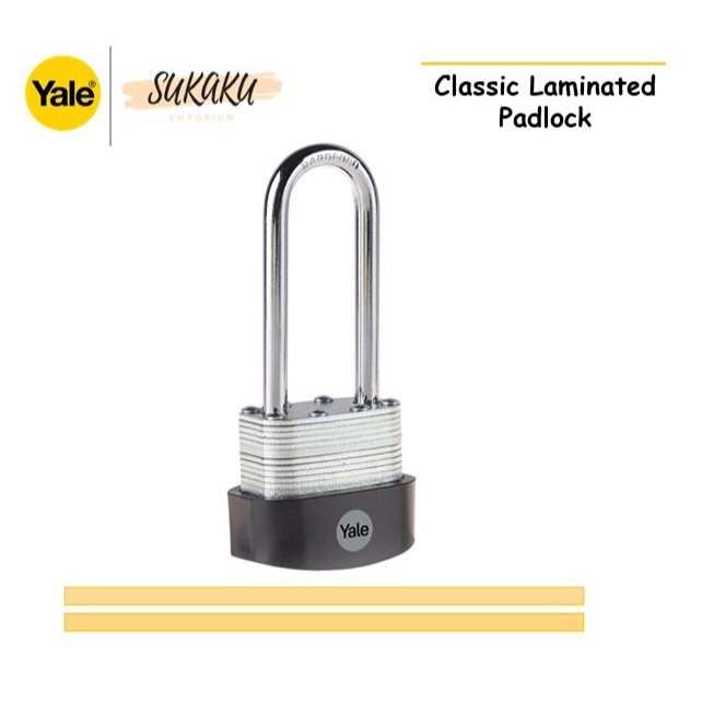 YALE PADLOCK Y125B/40/163/1 40 มม. ลามิเนตเหล็ก ORIGINAL PADLOCK
