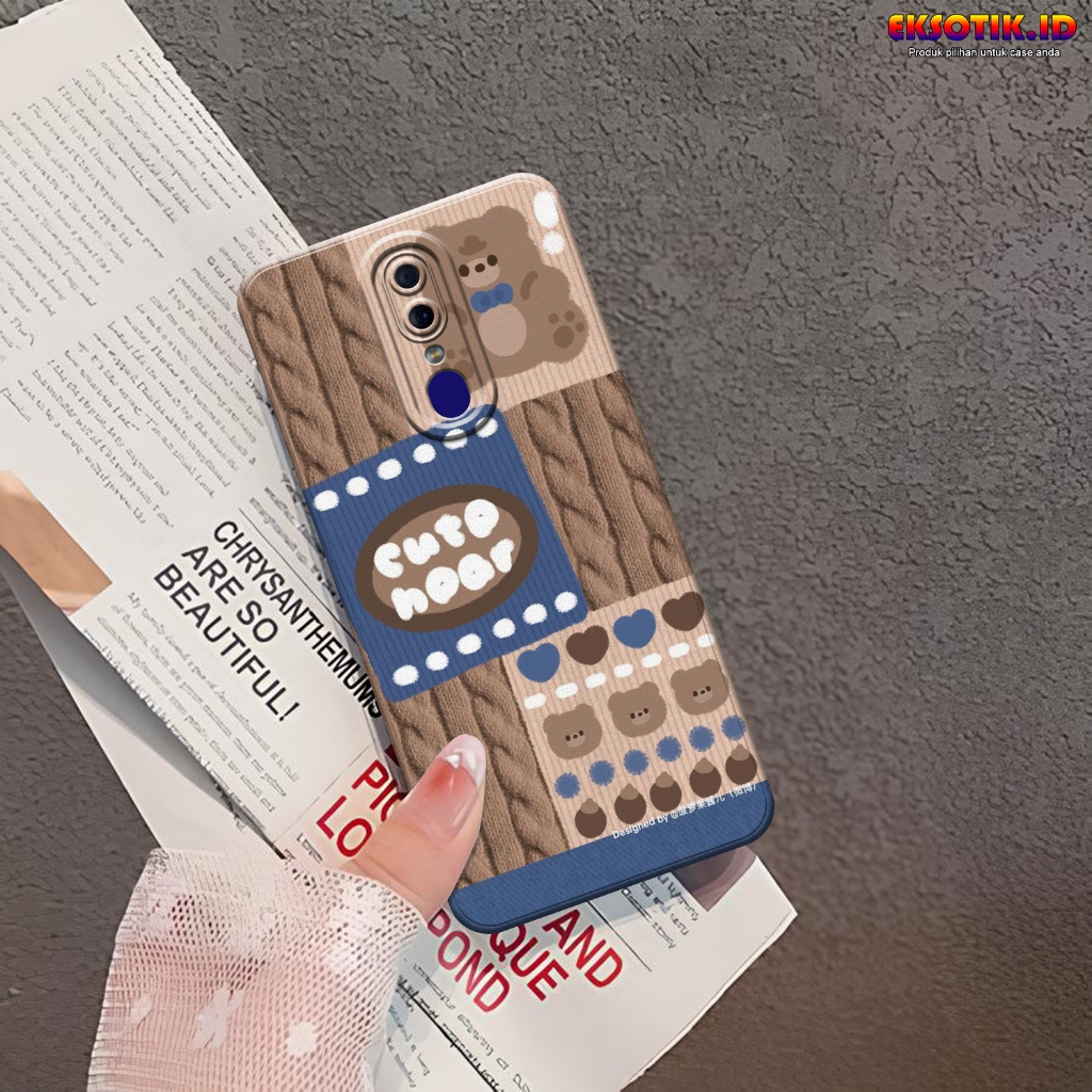 เคส Oppo F11 - เคส Oppo F11 - เคสแฟชั่น - Oppo F11 Silicone - Cool and Cute Motips - Oppo F11 Softca