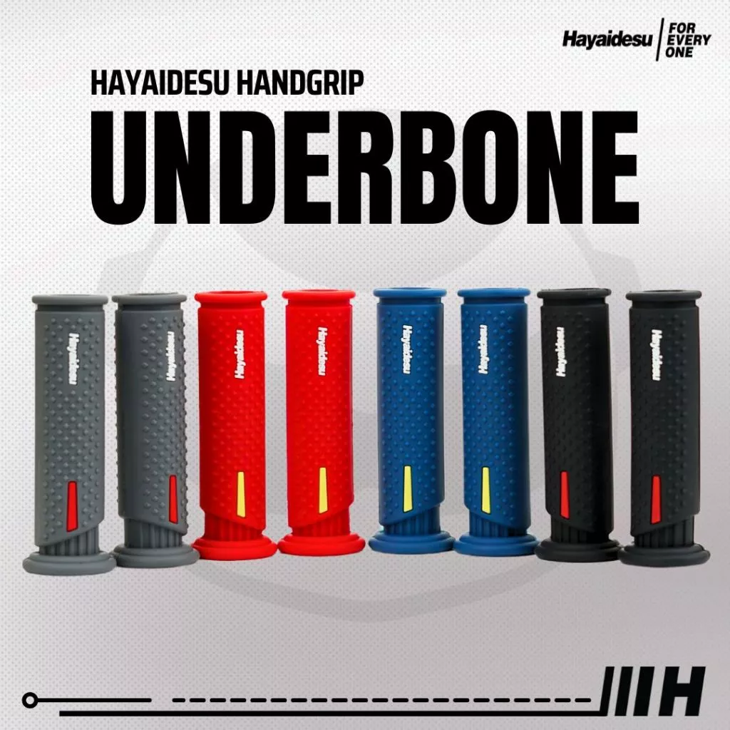 ปลอกแฮนด์ Hayidesu UNDERBONE - แฮนด์จับมอเตอร์ Sport & Matic ADV, PCX, NMAX, Aerox, Ninja, Zx, CBR, R25, GSX, MX King (เปิดนิ้วเท้า)
