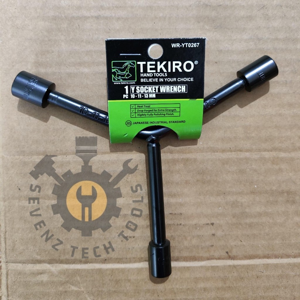 TEKIRO Y-SOCKET WRENCH 10-11-13 10MMX11MMX13MM