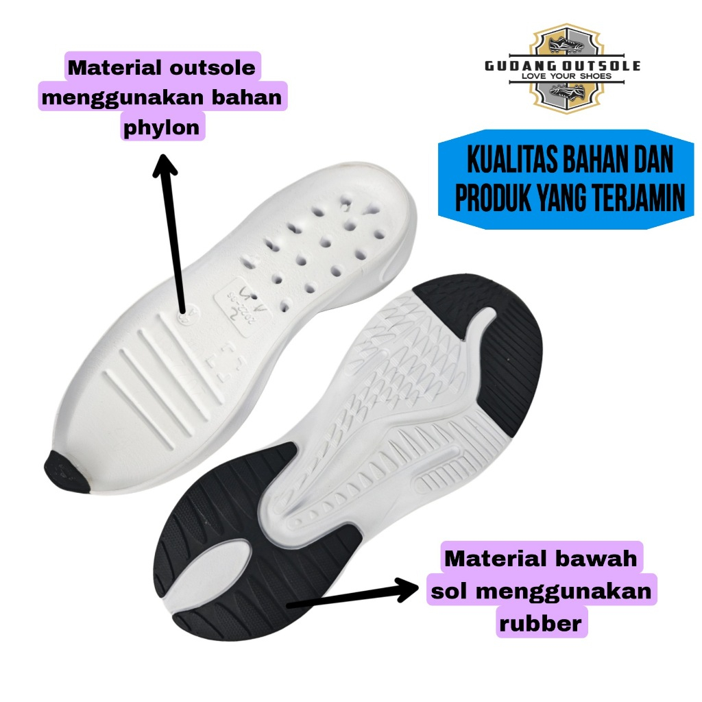 คุณภาพวัสดุ Phylon รองเท้าวิ่ง Outsole - Shoe Tread & Universal Shoe Care