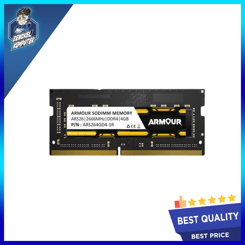RAM LAPTOP/SODIMM ARMOUR 4GB DDR4 2666MHZ
