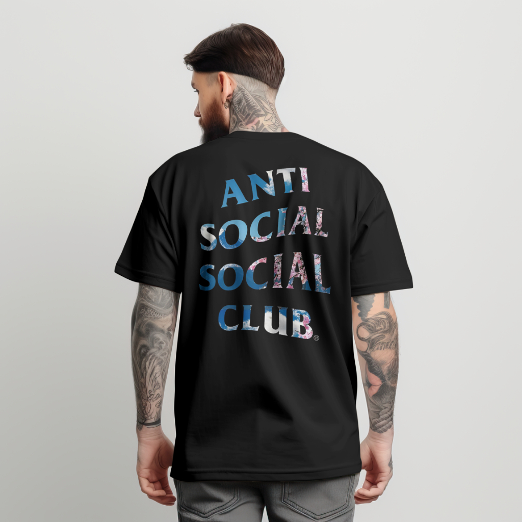 เสื้อยืด Unisex distro สําหรับผู้ชายและผู้หญิง ANTI SOCIAL SOCIAL CLUB 3 || 100% COTTON COMBED 24s P