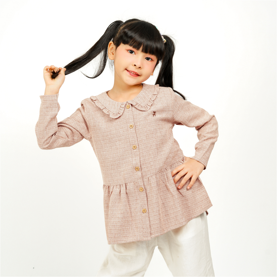 เสื้อ Cressida เด็กผู้หญิง สีชมพู - VB450N