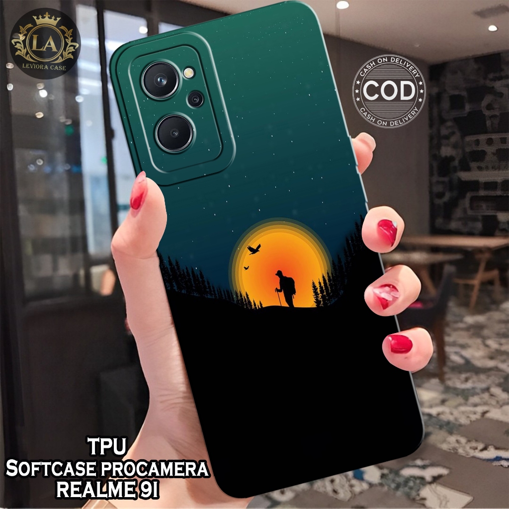 HP เคส Realme 9i ล่าสุด - เคส Leviora - เคส Moon Fashion - เคส Realme 9i Softcase - เคส Pro - เคส Re