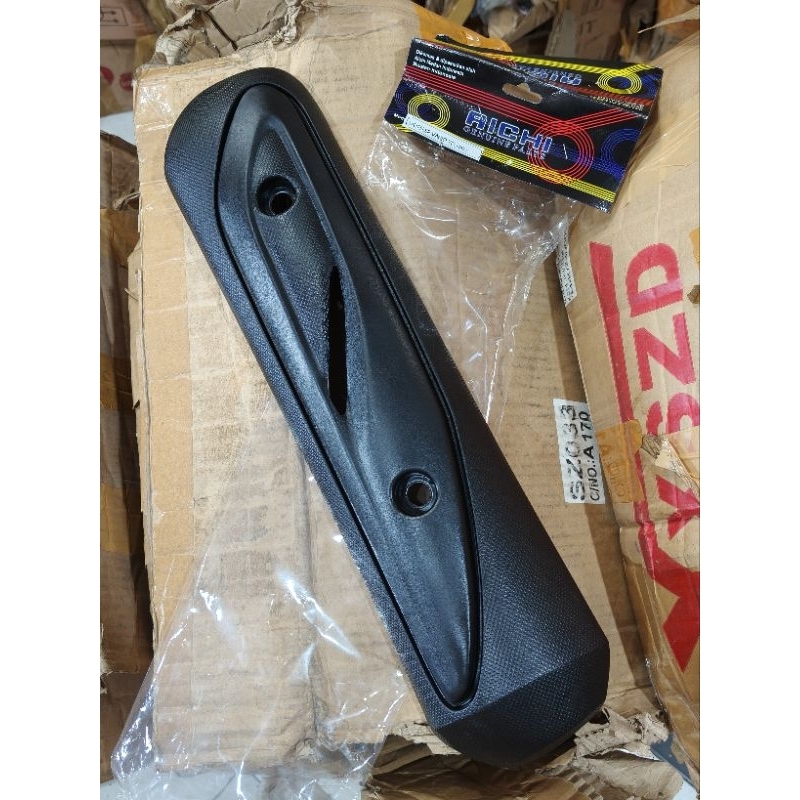 MUFFLER CAP MUFFLER PROTECTOR สําหรับ VARIO TECHNO CARBON 110 AICHI