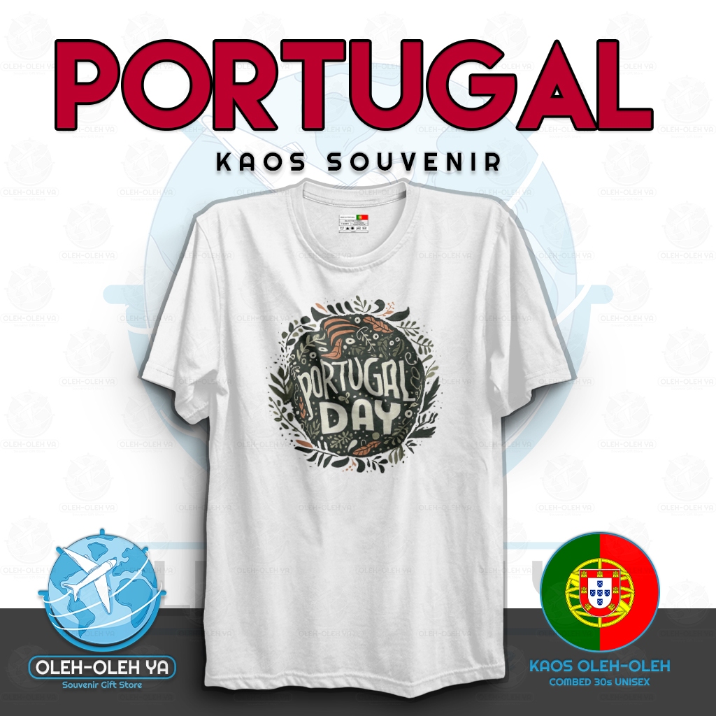 ของที่ระลึก YA Portugal เสื้อยืดของที่ระลึก Portugal เสื้อยืดของที่ระลึก Welcome To Portugal I Love 