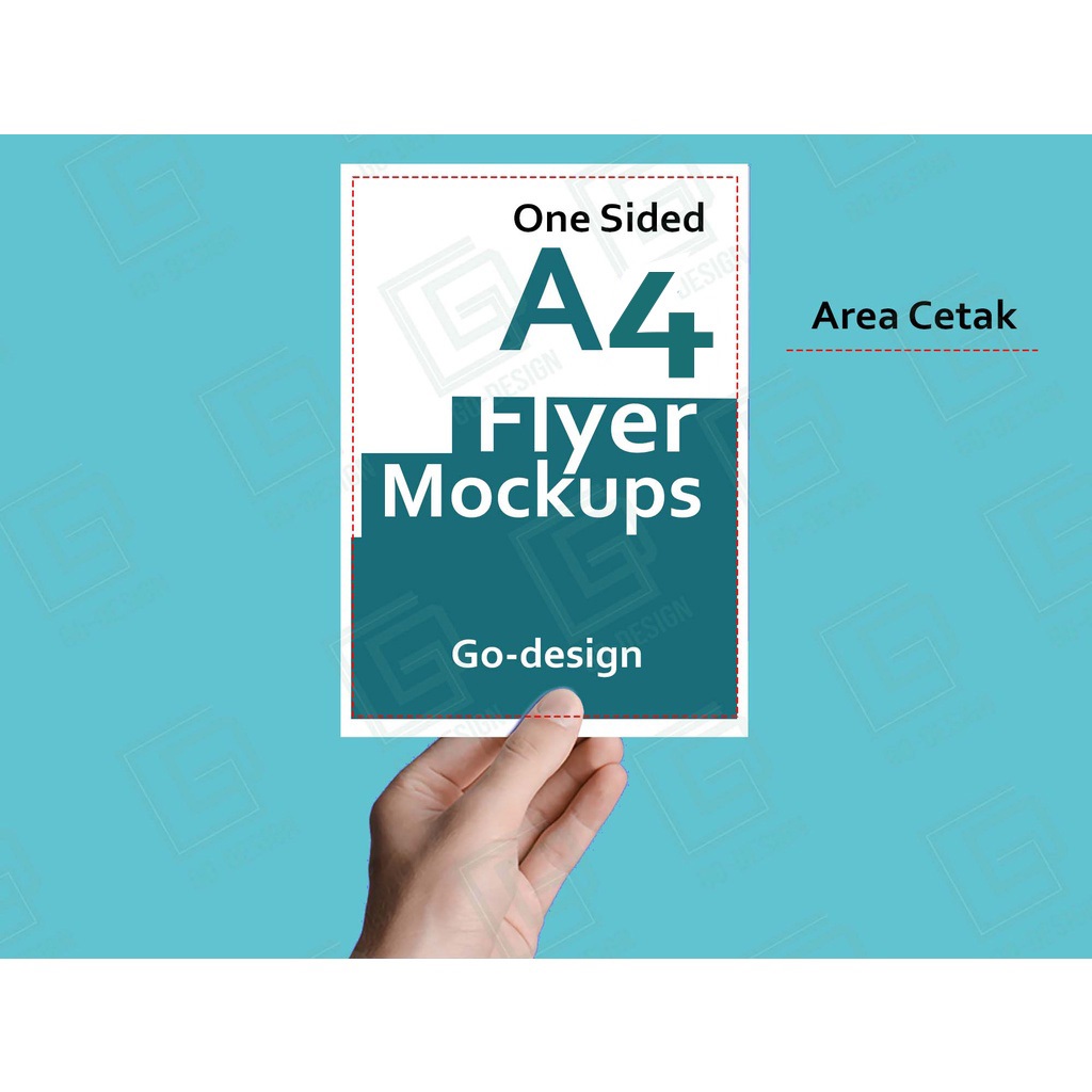 Go-design One Sided A4 Flyer / Brochure / Pamflet