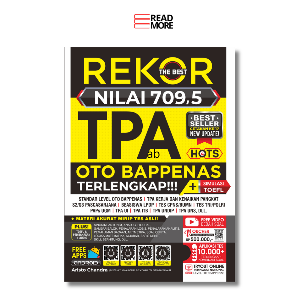 EDUCATIONAL FORUM / RIKOR BOOK VALUE 709.5 TPA COMPLETE AUTO รุ่น BAPPENAS / ต้นฉบับ