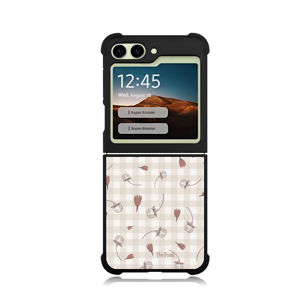 เคสโทรศัพท์ Samsung Galaxy Series Z FLIP 7 6 5 4 3 โทรศัพท์แบบกําหนดเอง Softcase The Point
