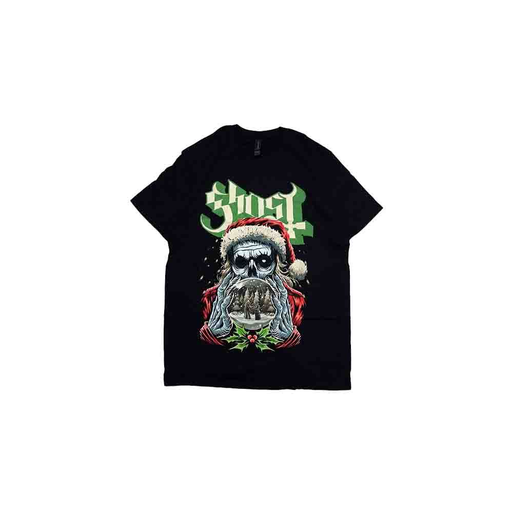 เสื้อยืดวง Ghost Snow Globe สีดํา