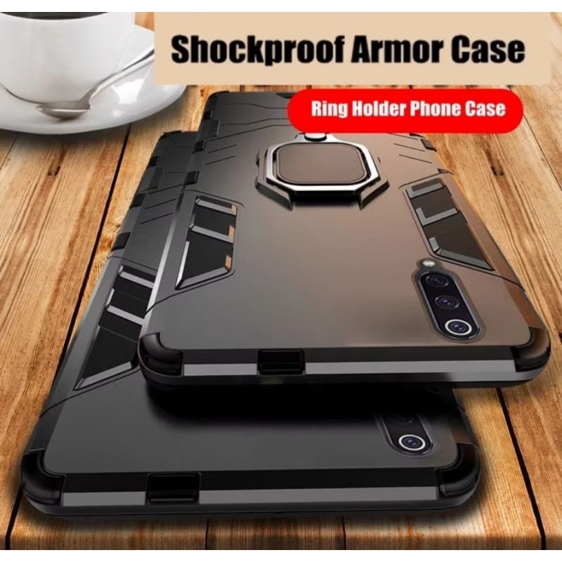 เคส XIAOMI MI 9SE MI 9 SE IRING CASE ROBOT TRANSFORMER STANDING HOLDER