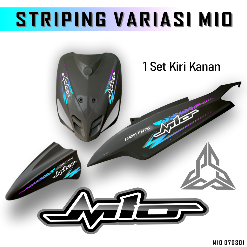 STRIPING VARIATIONS สําหรับ OLD MIO MOTORCYCLE, COOL, SIMPLE, ใหม่ล่าสุด MIO OLD ราคา ถูกที่สุด ดีลบีเคเค แกลเลอรีภาพที่ 5