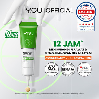 [UPGRADED] YOU AcnePlus Spot Care Pro Serum Obat Totol Jerawat B5 Barrier Moisturizer Gel Obat Bekas Jerawat Kulit Sensitif Kulit Berjerawat [Hot Selling]