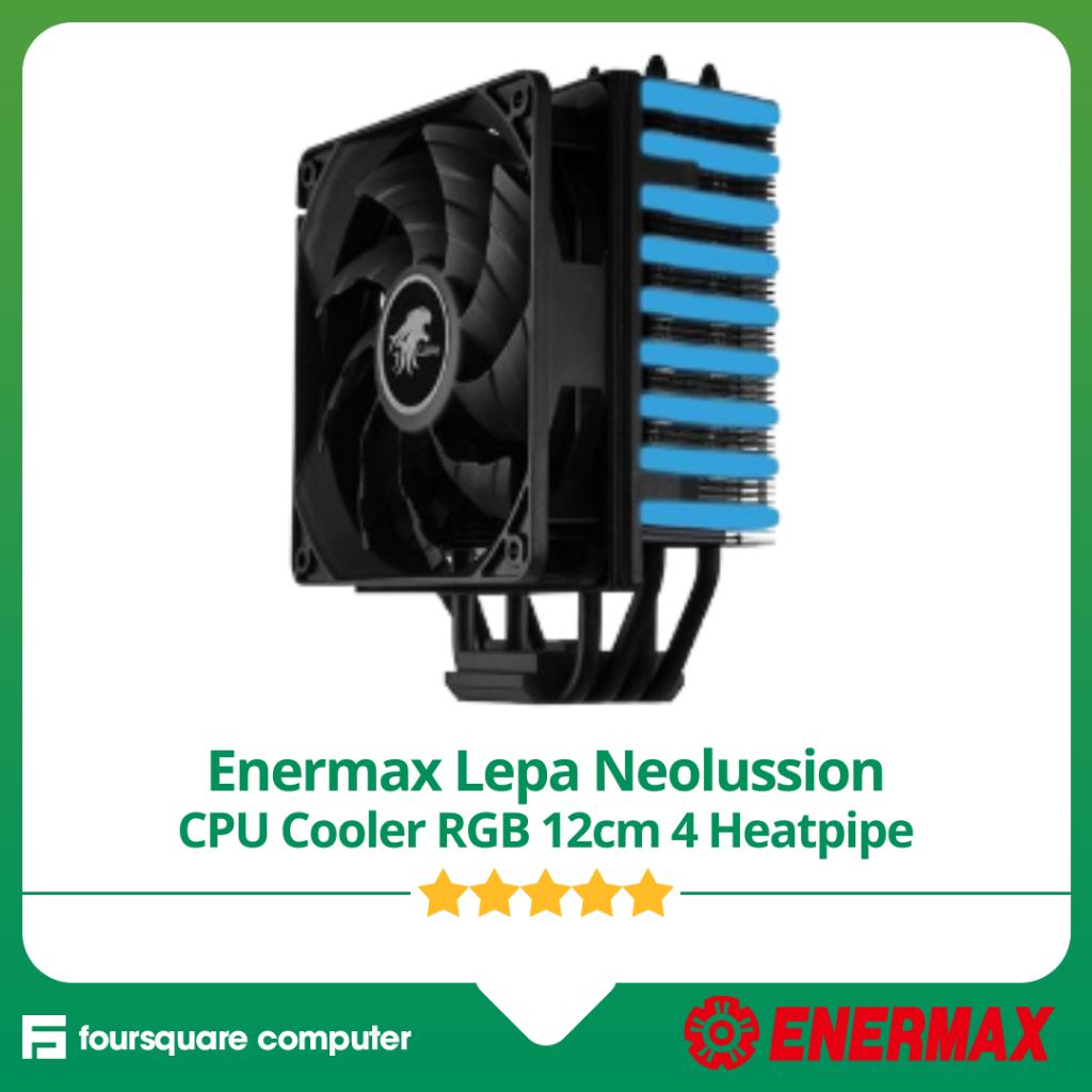 Enermax Lepa Neolusion CPU Cooler RGB 12 ซม. 4 Heatpipe
